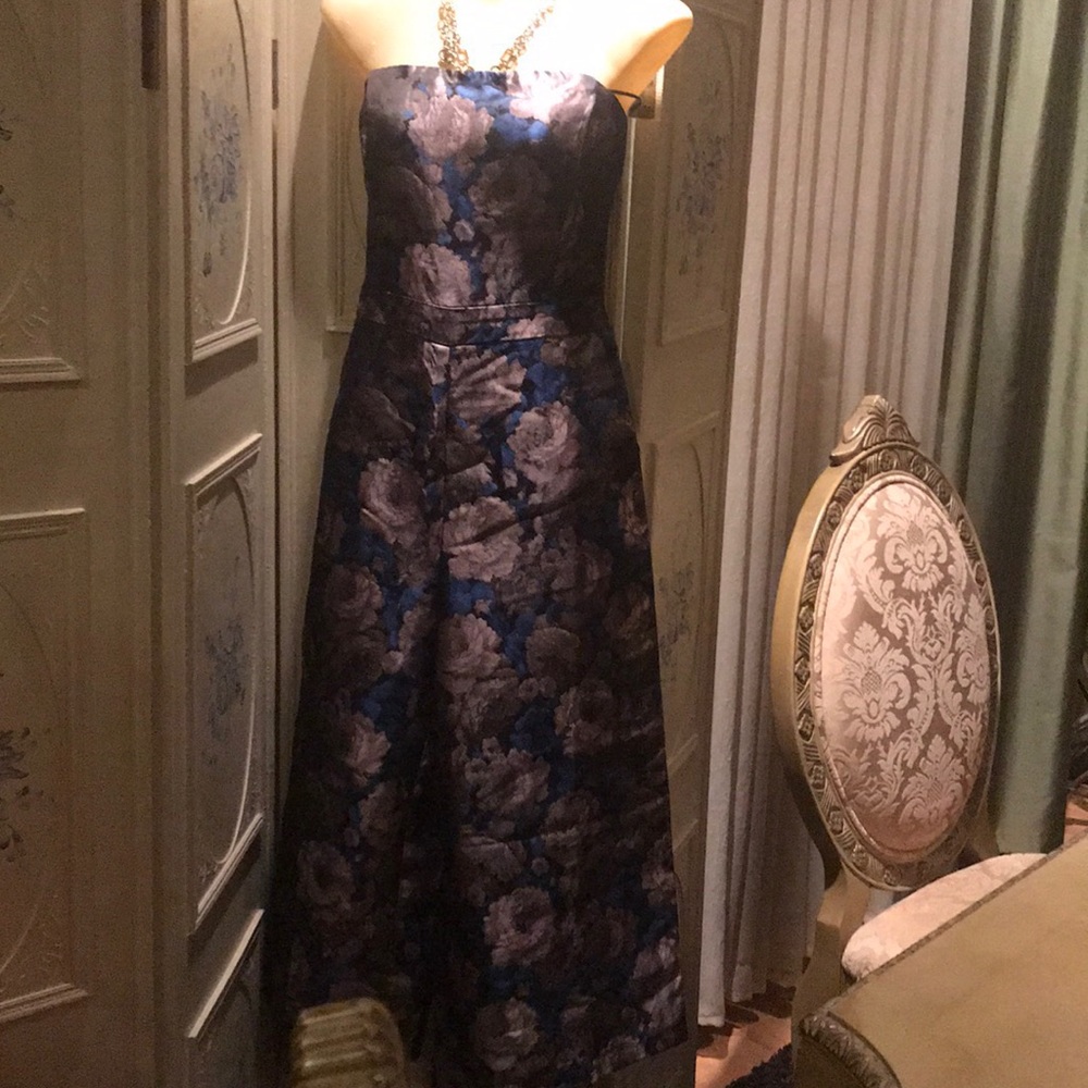 Anthropologie Jacquard Jumpsuit - Picture 7 of 8